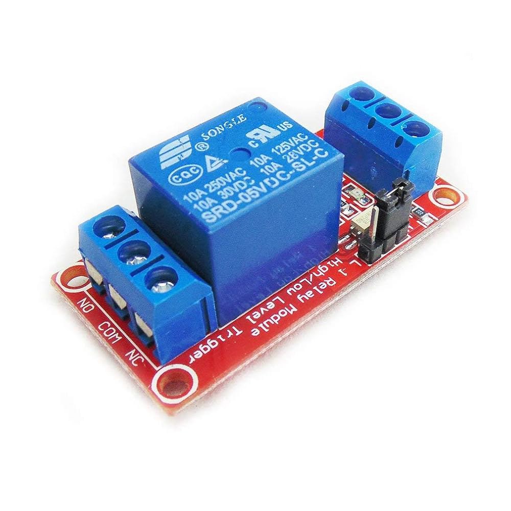 하이렛고 2pcs 5V 1채널 릴레이 모듈 스위치(OPTO 절연 고저레벨 트리거 포함) Small - 상세 이미지 3