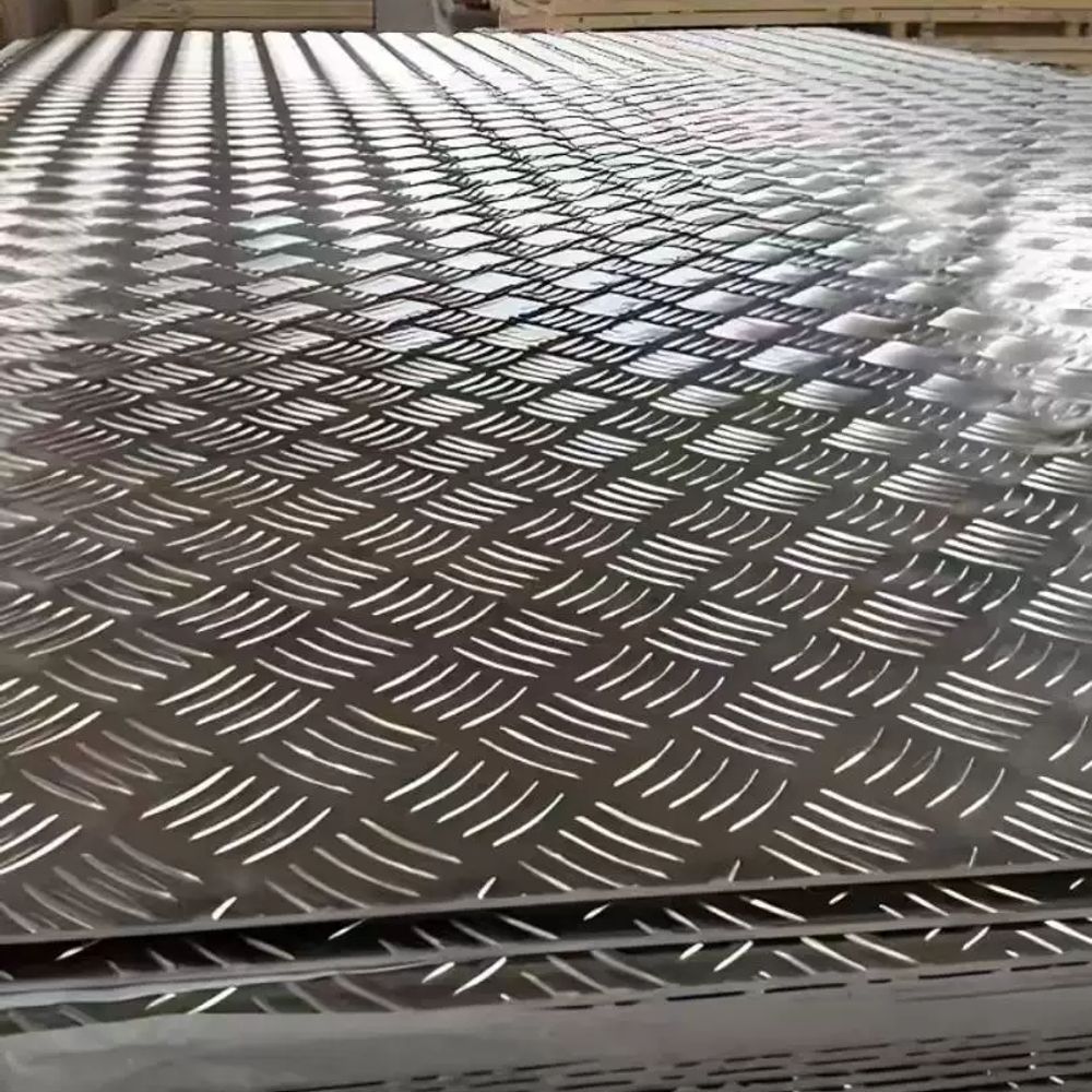 알루미늄 체크판 철판 1000mmx600mmx2mm 미끄럼방지 A. 1.0x100x100 - 상세 이미지 4