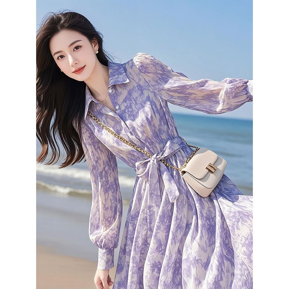 민소매티 끈나시 민소매나시 골지 빅사이즈 티셔츠 나시티 이너 레이어드 여성 레이스 여름 보라색 셔츠 스 S (40-50kg) - 상세 이미지 2