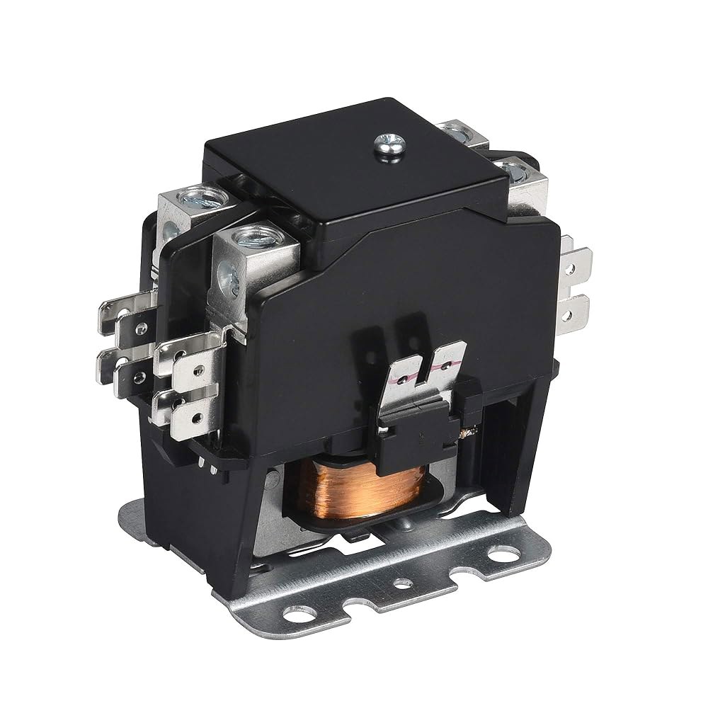 콘덴서 HVAC 접점용 42CF15AF에 해당하는 SunLee 2극 40암페어 접점 120v 코일 UL 조명 부하 50암페어 2P 40A 24VAC - 상세 이미지 3