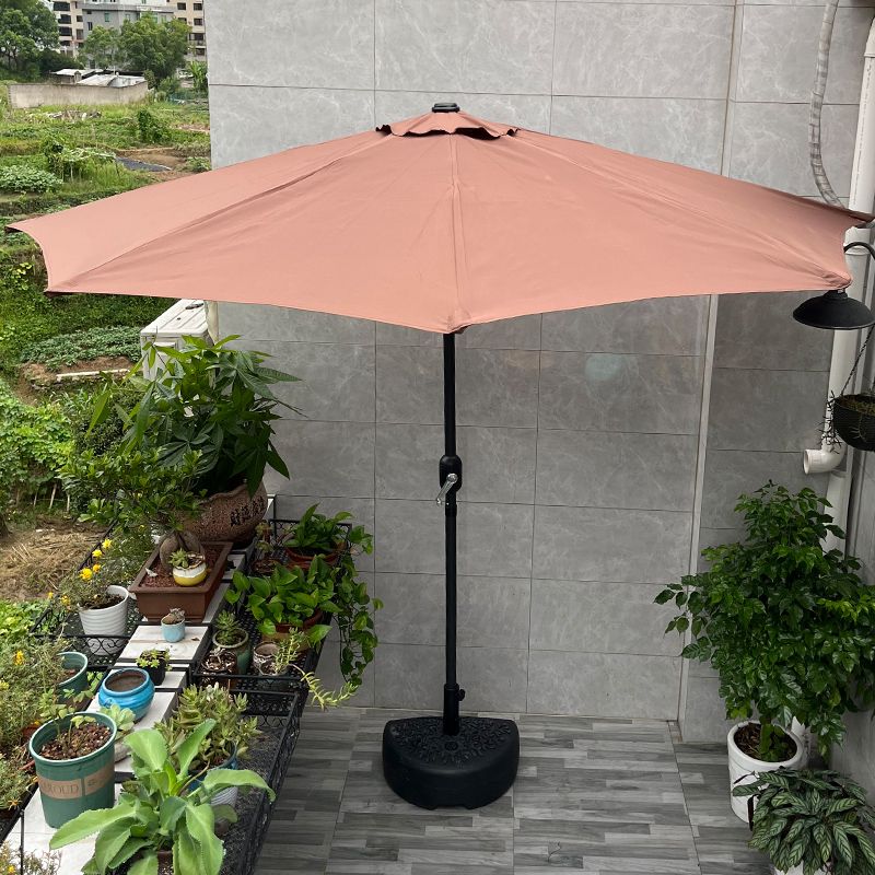 야외 스카이어닝 루프시스템 농업용 차광막 파라솔 그늘막 그물 행사용 캐노피 천막 노점 타프 단색 우산(베이스 없음) - 상세 이미지 3