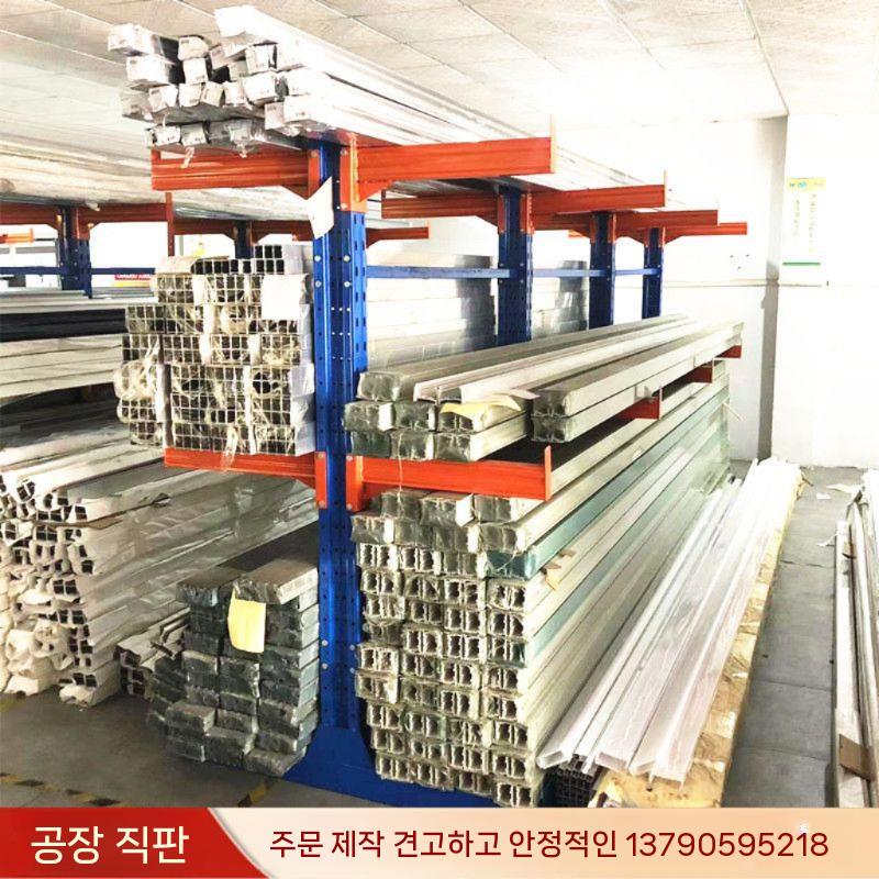 철근 철제선반 중량 적치대 파이프 선반거치대 선반대 보관랙 창고 기타선반진열대 각목 받침 단면 양면 스탠드를 할 수 있습니다. - 상세 이미지 5