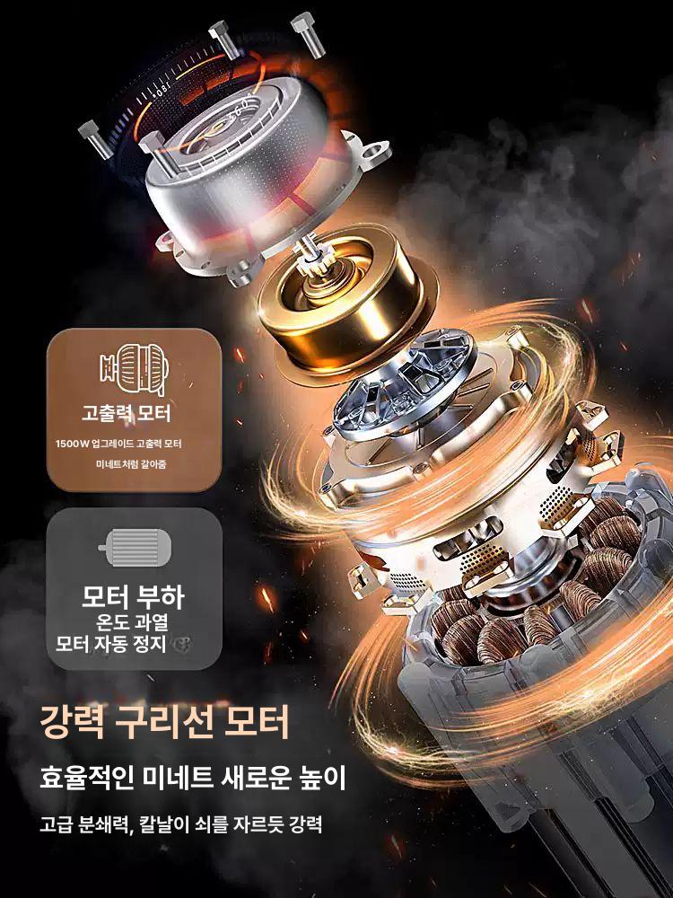 상업용 전기 스테인리스 고출력 다기능 고기 소형 12 고출력 3 - in - 1 - 상세 이미지 4