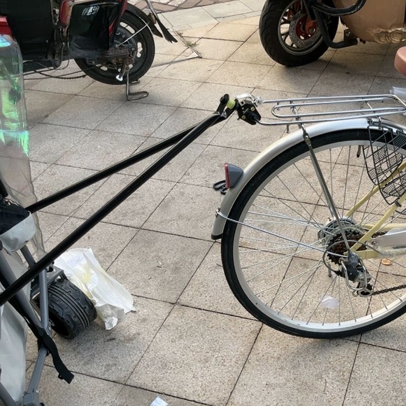 리어카 차량용 후면 히치 웨건 정비 커넥터 연결 포터공구함 장비 짐수레 트레일러 히치캐리어 C클램프 실버(충격흡수) - 상세 이미지 4