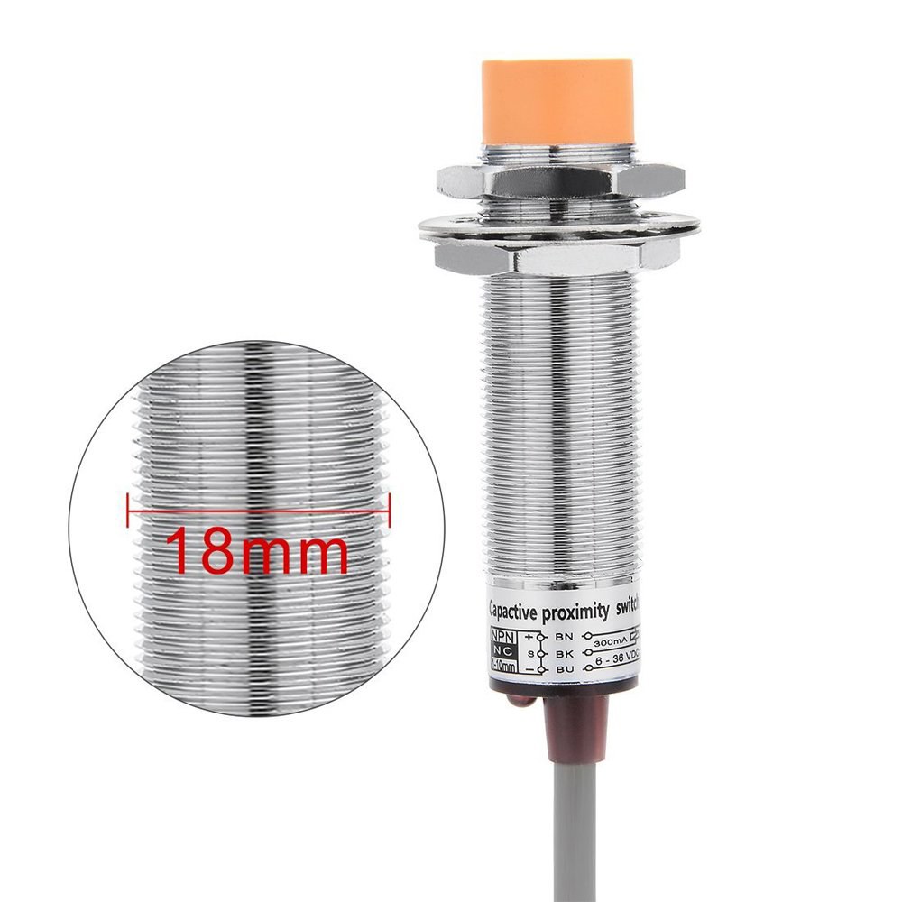 시미마크 LJ18A3-8-Z /BX 8mm 접근 센서 유도 근접 NPN NO 스위치 DC 6-36V 실린더 타입 - 상세 이미지 2