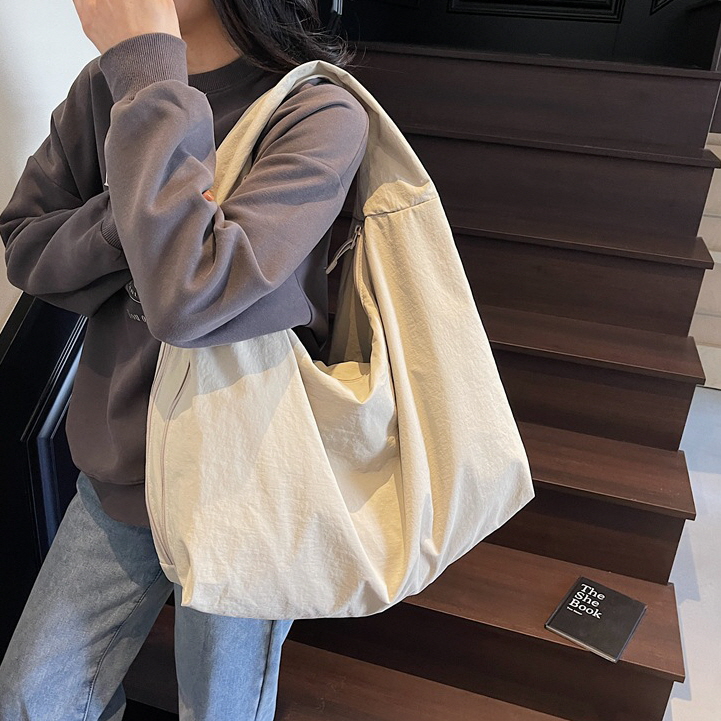 제이바바 나일론 숄더백 빅사이즈 보부상가방 데일리 기저귀가방 이미지 6