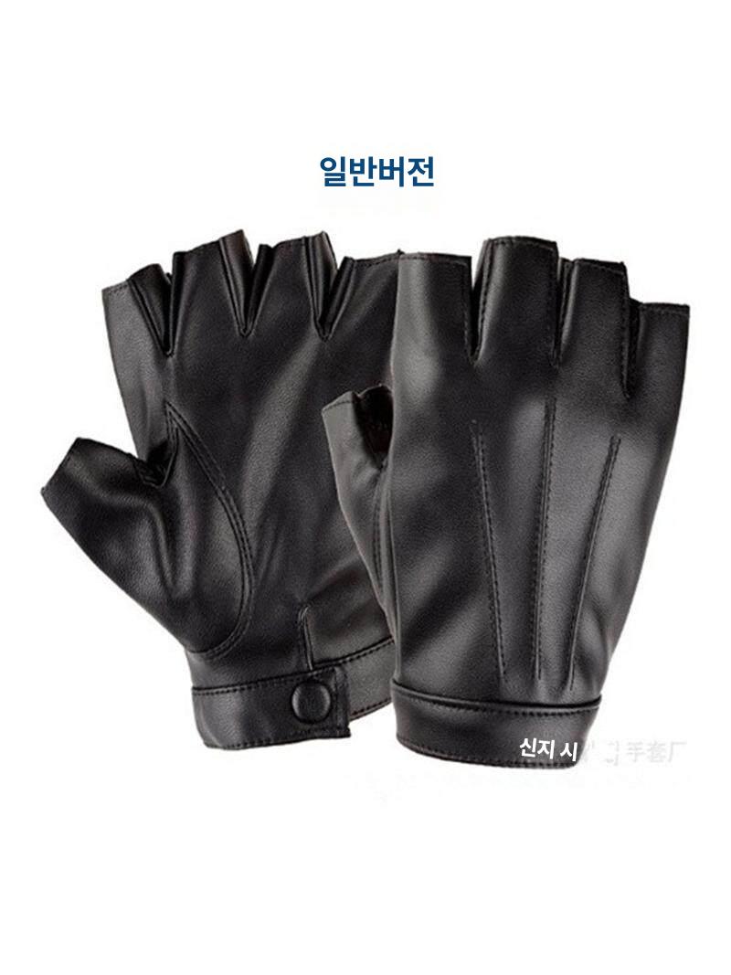 가죽반장갑 바이크 운전용 장갑 사이클링 글러브 드라이빙 - 상세 이미지 4