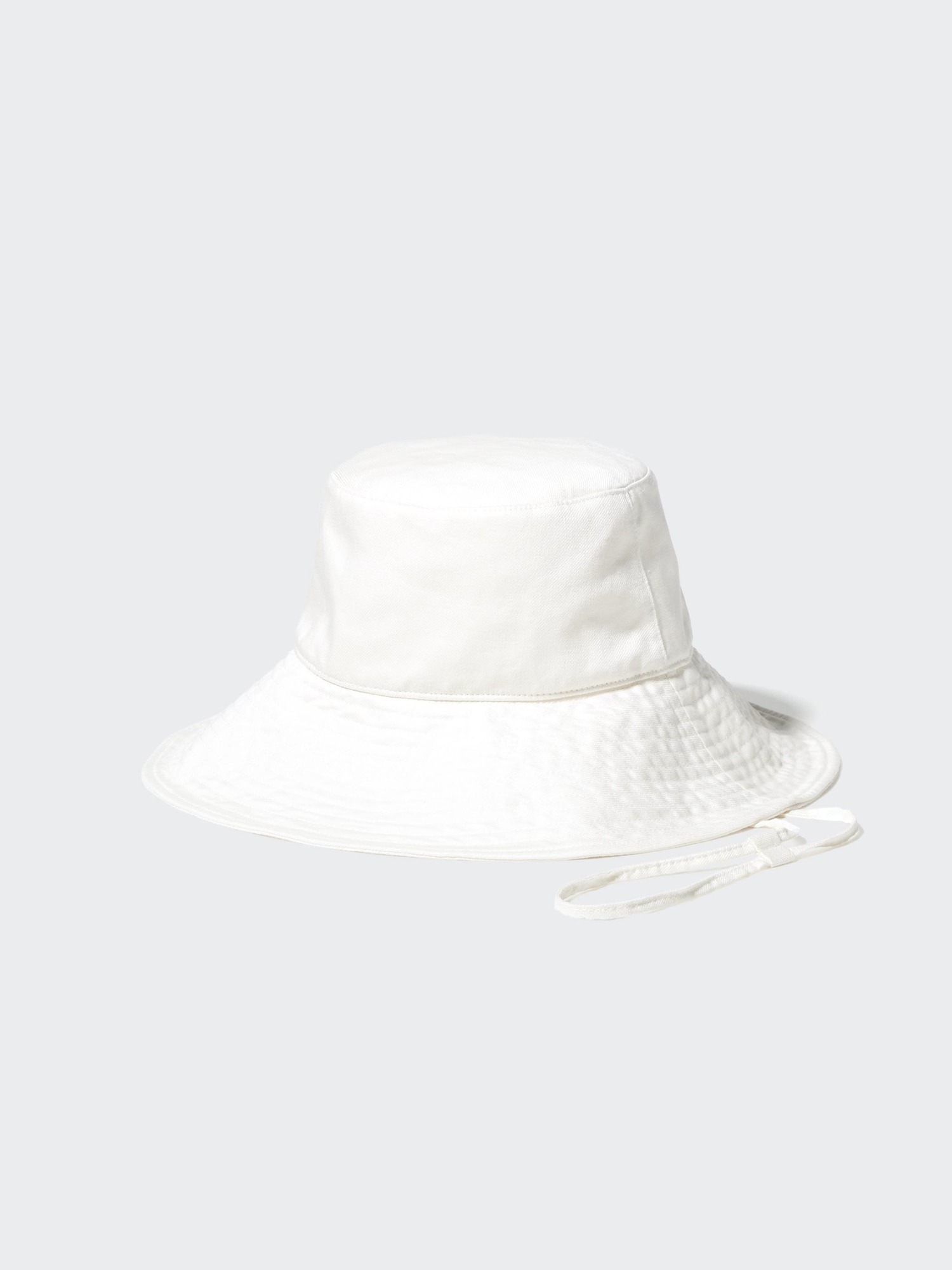 유니클로 UV PROTECTION 코튼 리넨 와이드 브림 햇 26SS 자외선 차단 벙거지 이미지 7
