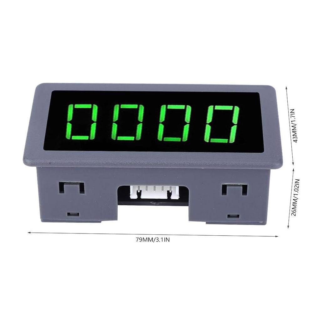 산업 기계 을 위한 유도 근접 스위치 센서 NPN DC 8-24V 40mA 10-9999RPM 디지털 LED 타코미터 RPM 속도계 - 상세 이미지 2
