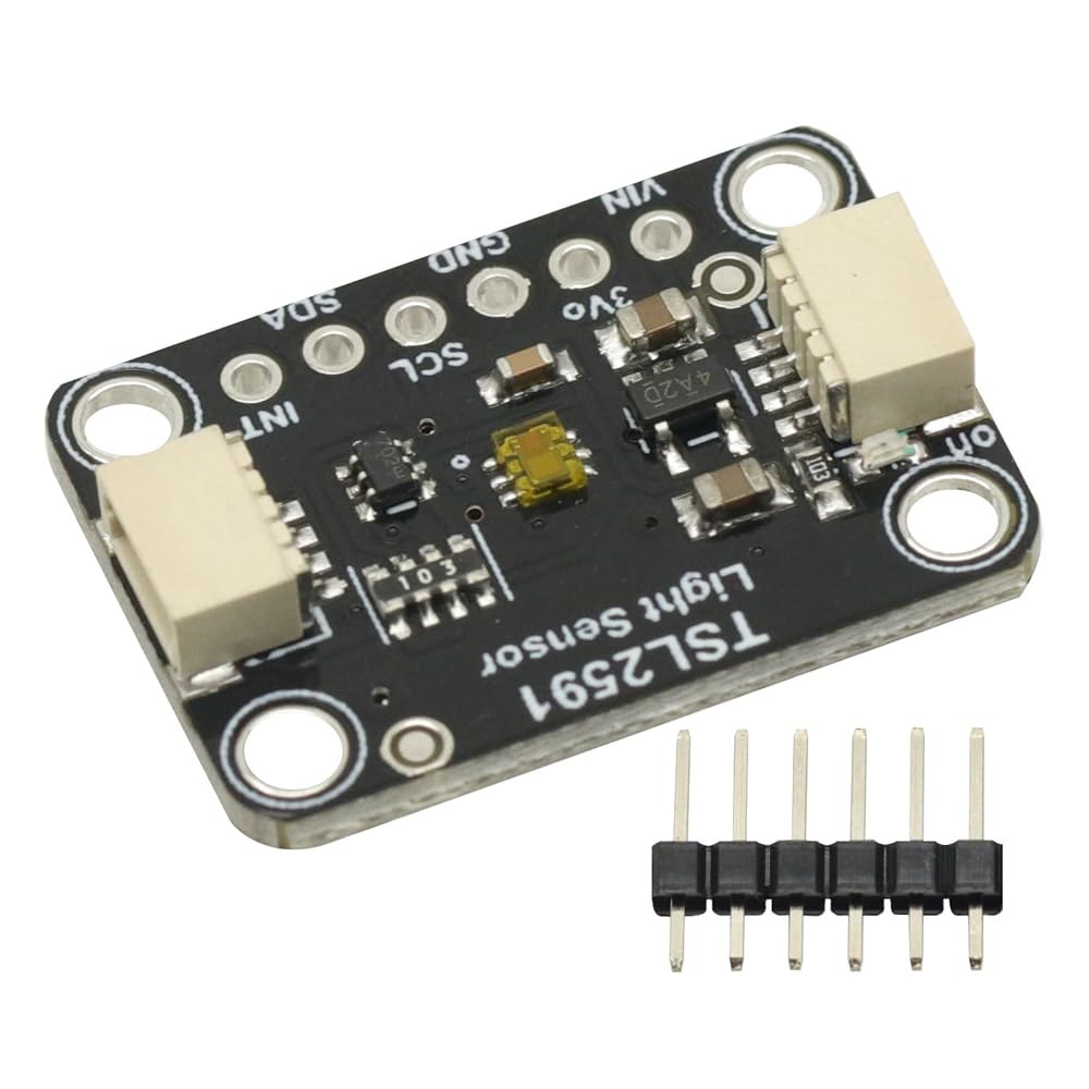 DC3-5V TSL2591 디지털 광 센서 모듈 I2C 인터페이스는 조명 LUX/라이트 센서에 적합한 저전력 소비를 측정합니다 - 상품 이미지
