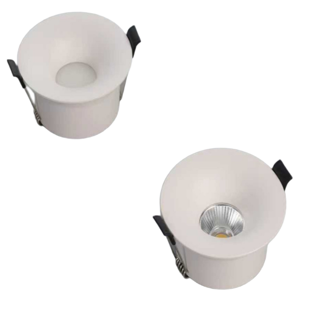 LED 5CM(2인치) 호른 다운라이트 매립등 매입등 화이트, 확산형(주광색) - 상품 이미지