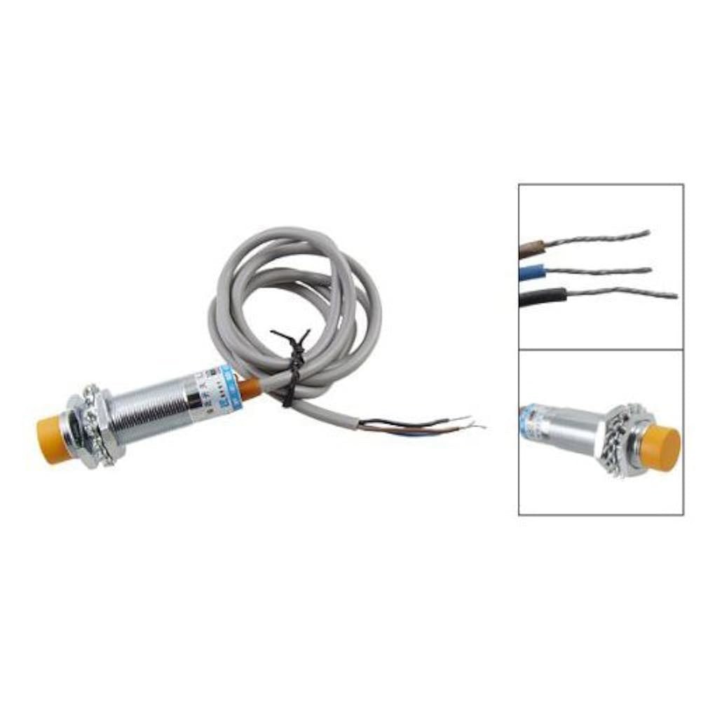 URBEST 8mm 감지 거리 접근 센서 유도 근접 스위치 NPN NO DC 6-36V 실린더 타입 - 상세 이미지 2