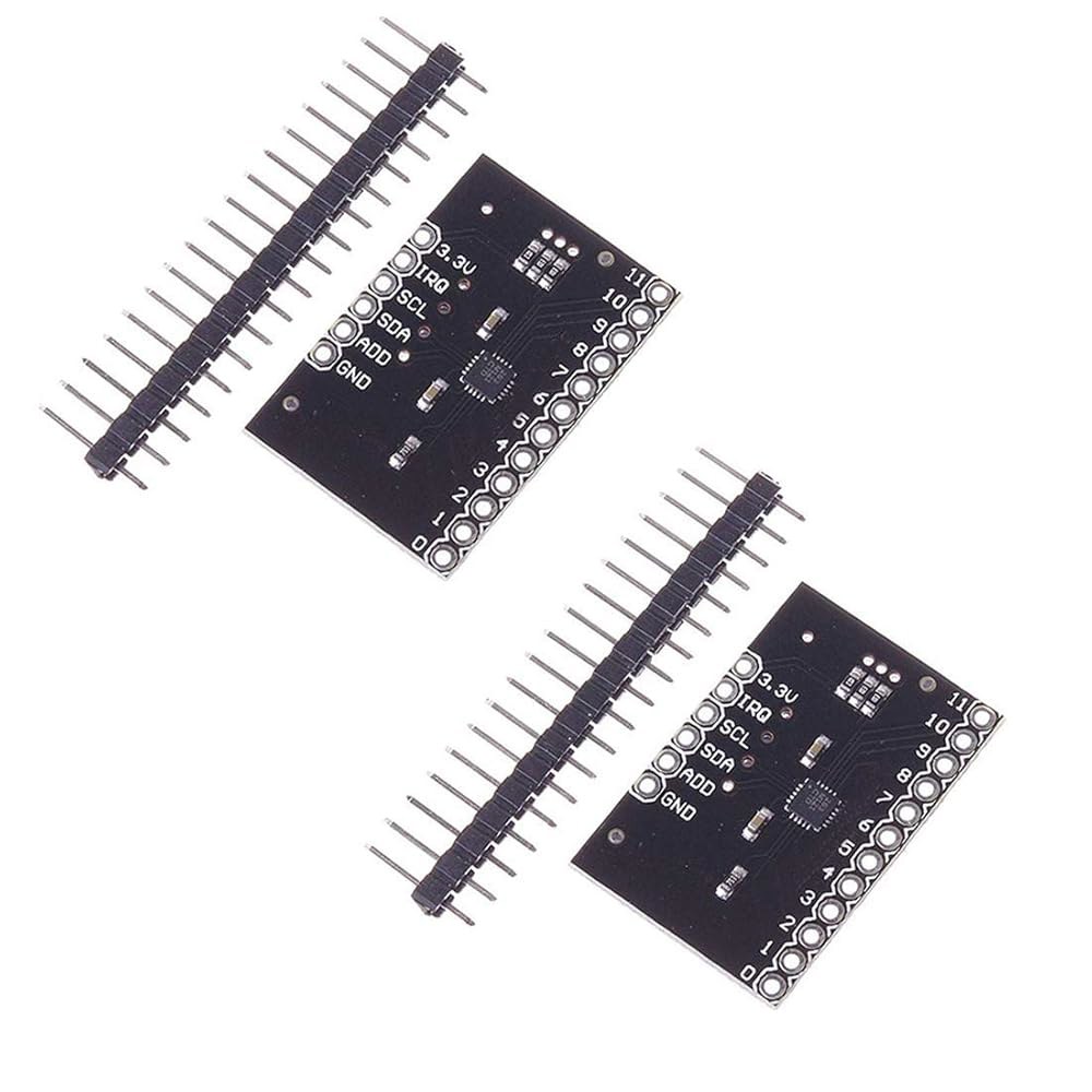 HiLetgo 2pcs MPR121-브레이크아웃-V12 근접 키보드 터치 센서 정전식 - 상품 이미지