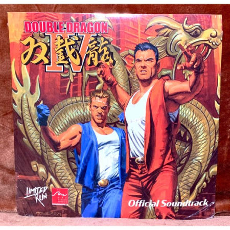 UnKnown [해외](수입 LP) Double Dragon IV 4 Soundtrack OST Limited Run Black Vinyl LP NEW & SEALED