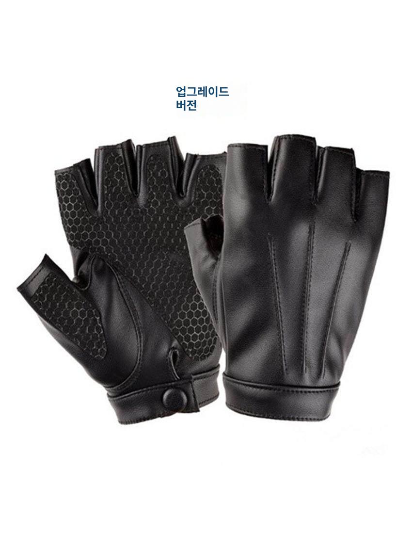 가죽반장갑 바이크 운전용 장갑 사이클링 글러브 드라이빙 - 상세 이미지 5