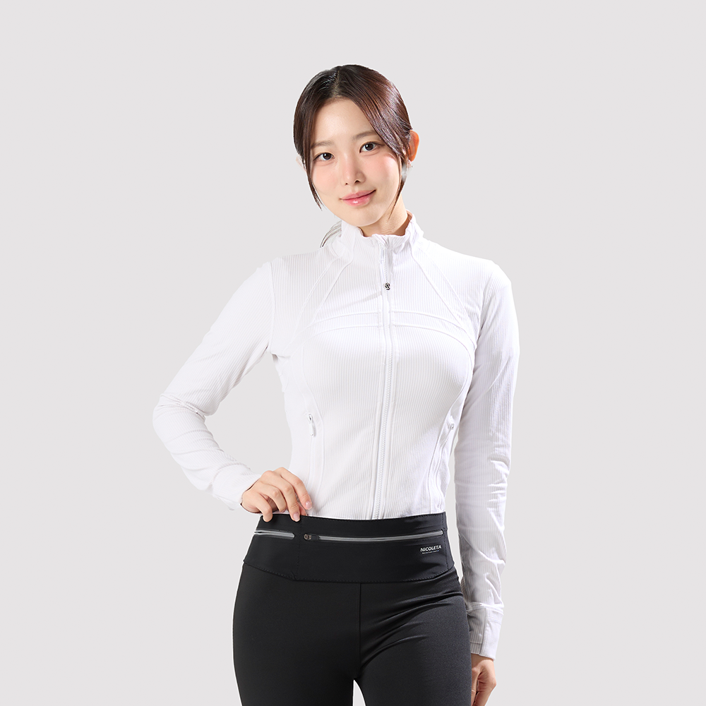 니콜레타 흔들림없는 초경량 러닝 벨트 블랙 - 상세 이미지 2