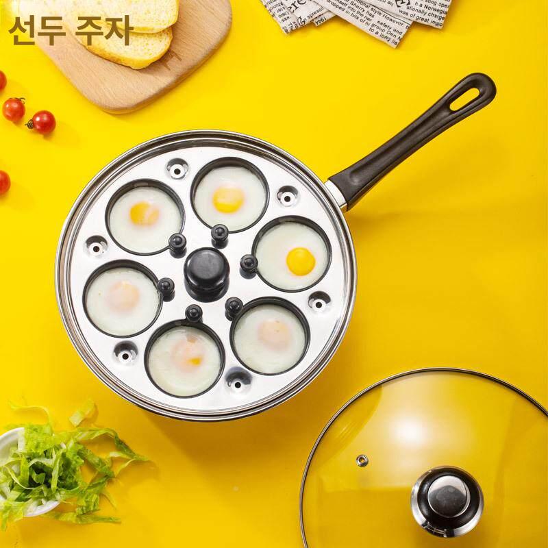 수란메이커 계란찜기 주방조리 가정용 카페메뉴 소형 스테인리스 계란베네딕트 기계 반숙 - 상세 이미지 3