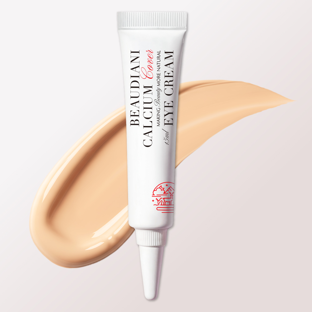 뷰디아니 칼슘 다크서클 커버 아이크림 15ml 주름개선 눈밑 아이백 톤업 파데프리 컨실러 - 상품 이미지