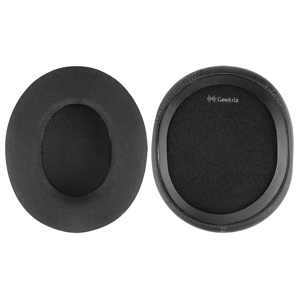 소니 MDR-1ABT / MDR-1RBT MDR-1RNC 헤드폰용 지크리아 스포츠 쿨링 젤 교체 이어 패드 쿠션, 수리 부품(블랙) - 상세 이미지 2