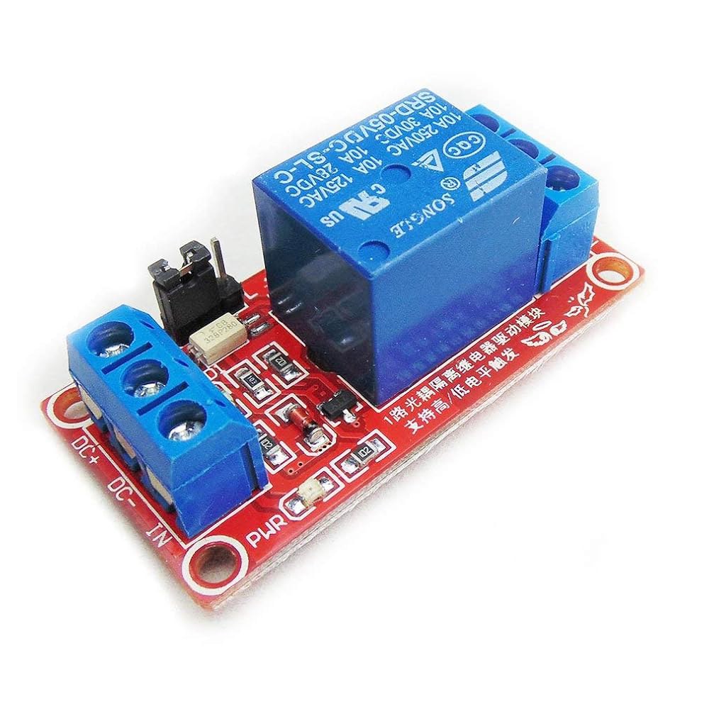 하이렛고 2pcs 5V 1채널 릴레이 모듈 스위치(OPTO 절연 고저레벨 트리거 포함) Small - 상세 이미지 2