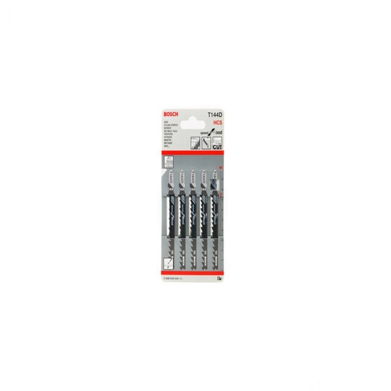 BOSCH 목재용직소날T144D 5PCS 공구톱 직쏘날 컷쇼날 - 상품 이미지
