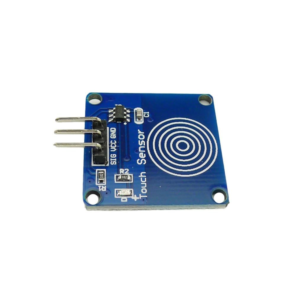 Ferwooh 10PCS TTP223B 디지털 터치 센서 정전식 스위치 모듈 인칭 택트 DIY - 상세 이미지 3