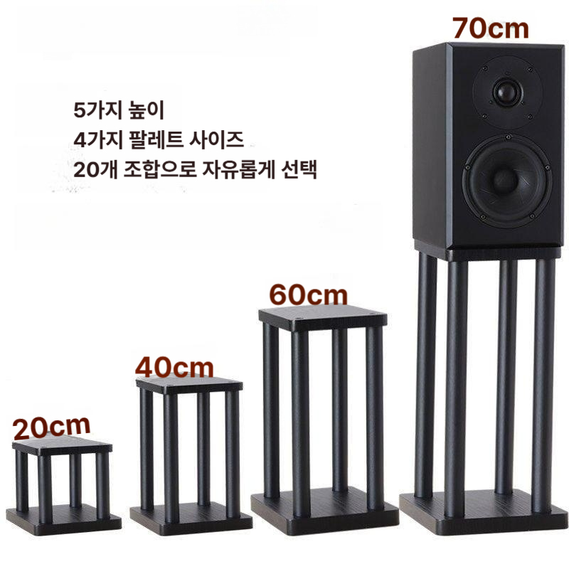 스피커 거치대 바닥 방음 우퍼받침대 흡음 서브우퍼 진동흡수 서라운드 사운드바 - 상세 이미지 3