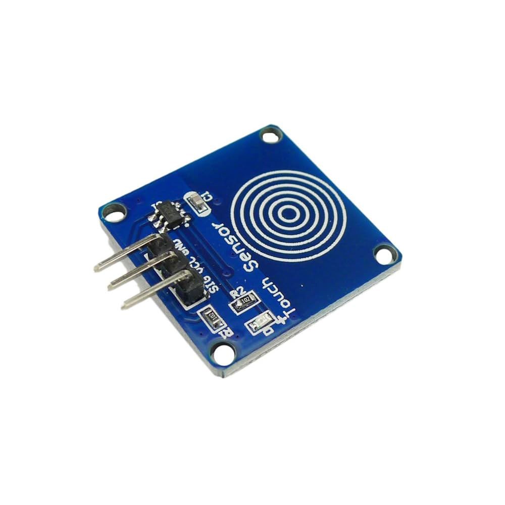 Ferwooh 10PCS TTP223B 디지털 터치 센서 정전식 스위치 모듈 인칭 택트 DIY - 상세 이미지 2