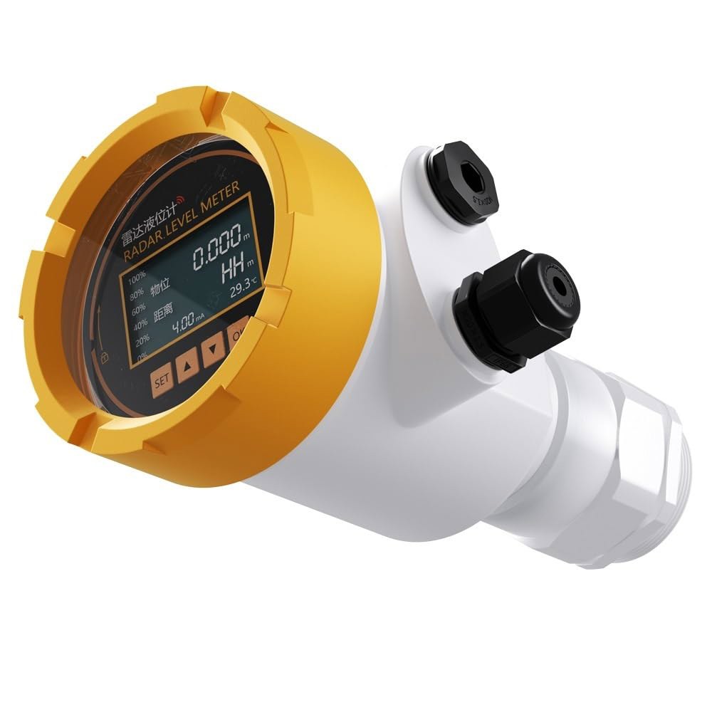 레이더 레벨 게이지 4-20mA LCD RS485 0-20m 수위 센서 DC 24V 액체 송신기(0-5m 출력) 0-5m 4-20mA Output - 상세 이미지 2
