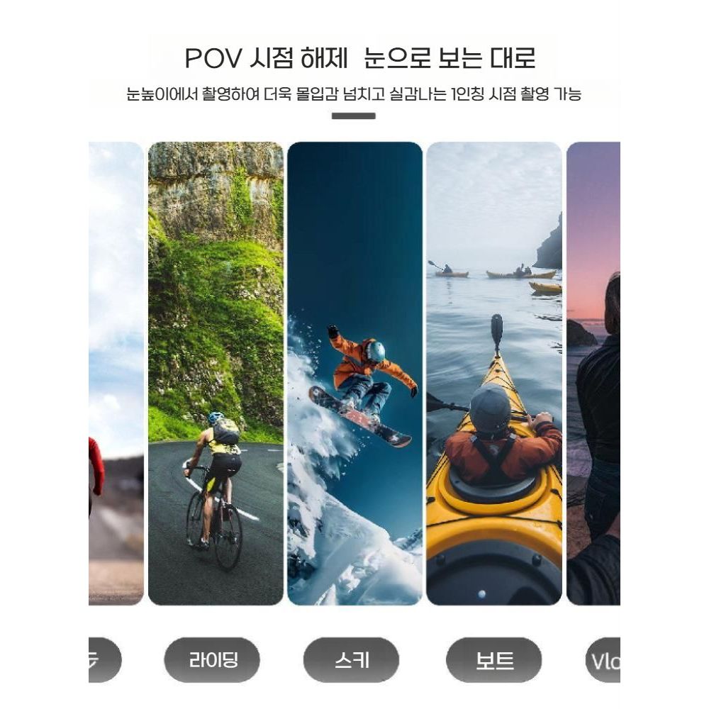 오즈모 나노 모자 클립 고정 헤드 거치대 이미지 6