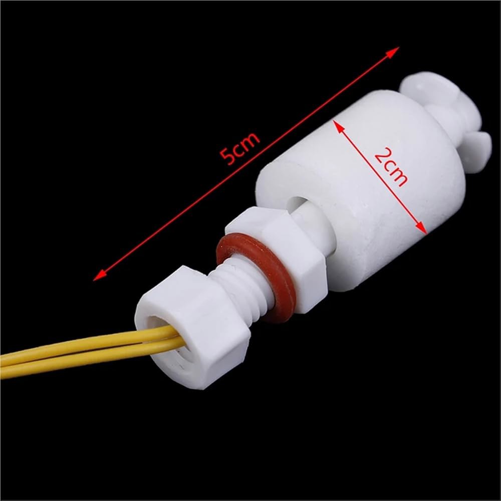 핫 1pc 50mm 0-220V PP 플로팅 볼 스위치 액체 수위 센서 수평 플로트 다운 1pcs - 상세 이미지 2