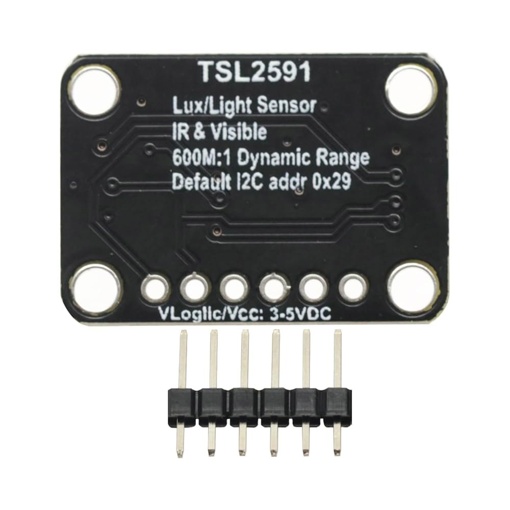 DC3-5V TSL2591 디지털 광 센서 모듈 I2C 인터페이스는 조명 LUX/라이트 센서에 적합한 저전력 소비를 측정합니다 - 상세 이미지 2