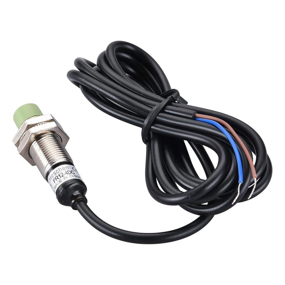 헤셴 M12 유도 근접 센서 스위치 PR12-4DC 원통형 검출기 4mm DC12-24V 2와이어 NC(정상 폐쇄) CE - 상세 이미지 2