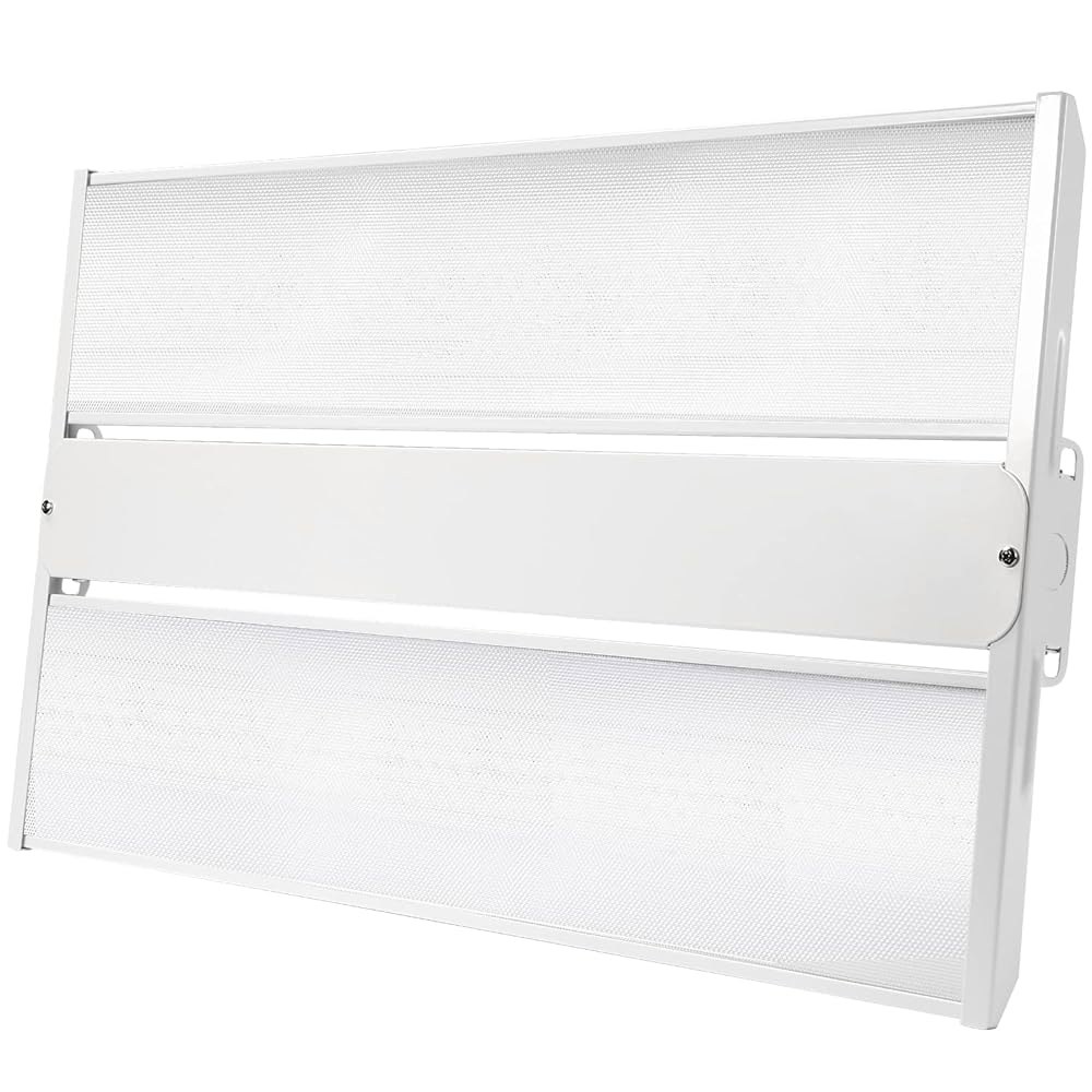 300W LED 선형 하이 베이 조명 기구, 2FT 40500LM(135LM/W) 5000K 일광 작업장 조명, 100-277V, 0-10V 디밍 가능 UL 창고 전시장, 슈퍼마켓 - 상품 이미지