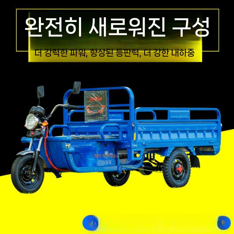 농업용 세발 3륜 오토바이 전기스쿠터 삼발이 삼륜 삼륜차 전기오토바이 전동 바이크 출퇴근 - 상세 이미지 5