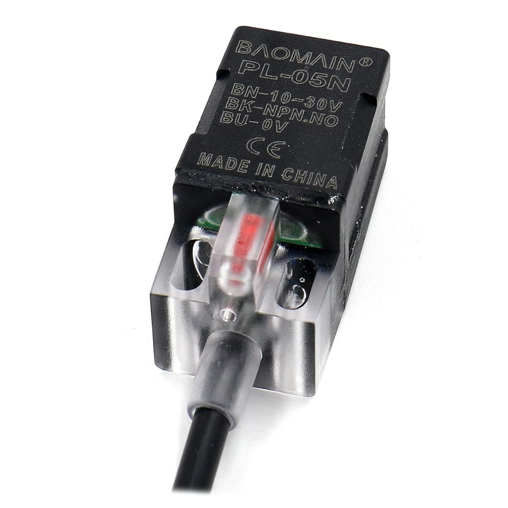 바오메인 접근 센서 근접 스위치 PL-05N DC 10-30V 200mA 5mm 유도 감지기 NPN NO - 상세 이미지 2