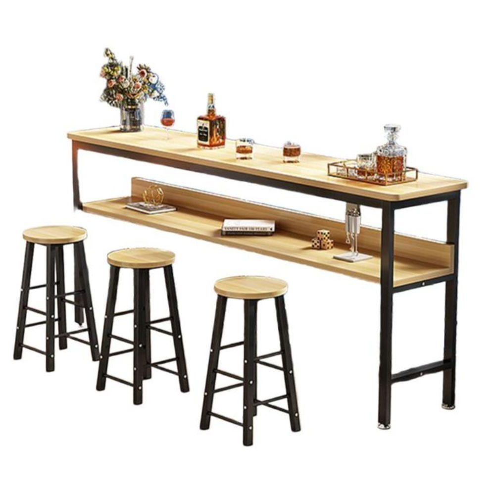 폭좁은 다용도 거실 원목 벽면 선반 이동식 틈새수납장 슬라이딩 베란다장 틈새장 다용도실 단층 길이 180 x 폭 40 높이 75 조립식 - 상품 이미지