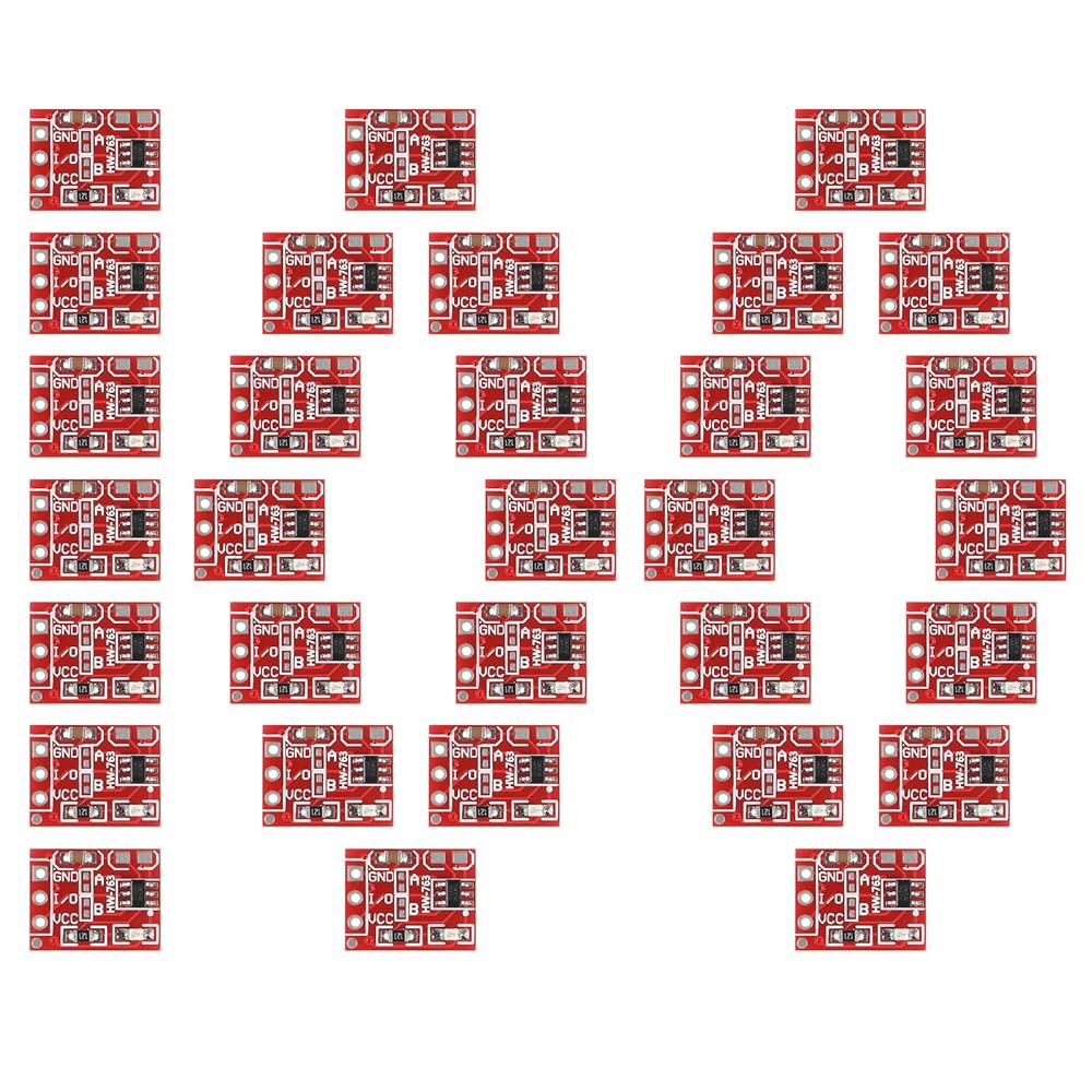 D-FLIFE 100pcs TTP223 터치 스위치 모듈 정전식 센서 DIY for Arduino Raspberry Pi - 상품 이미지