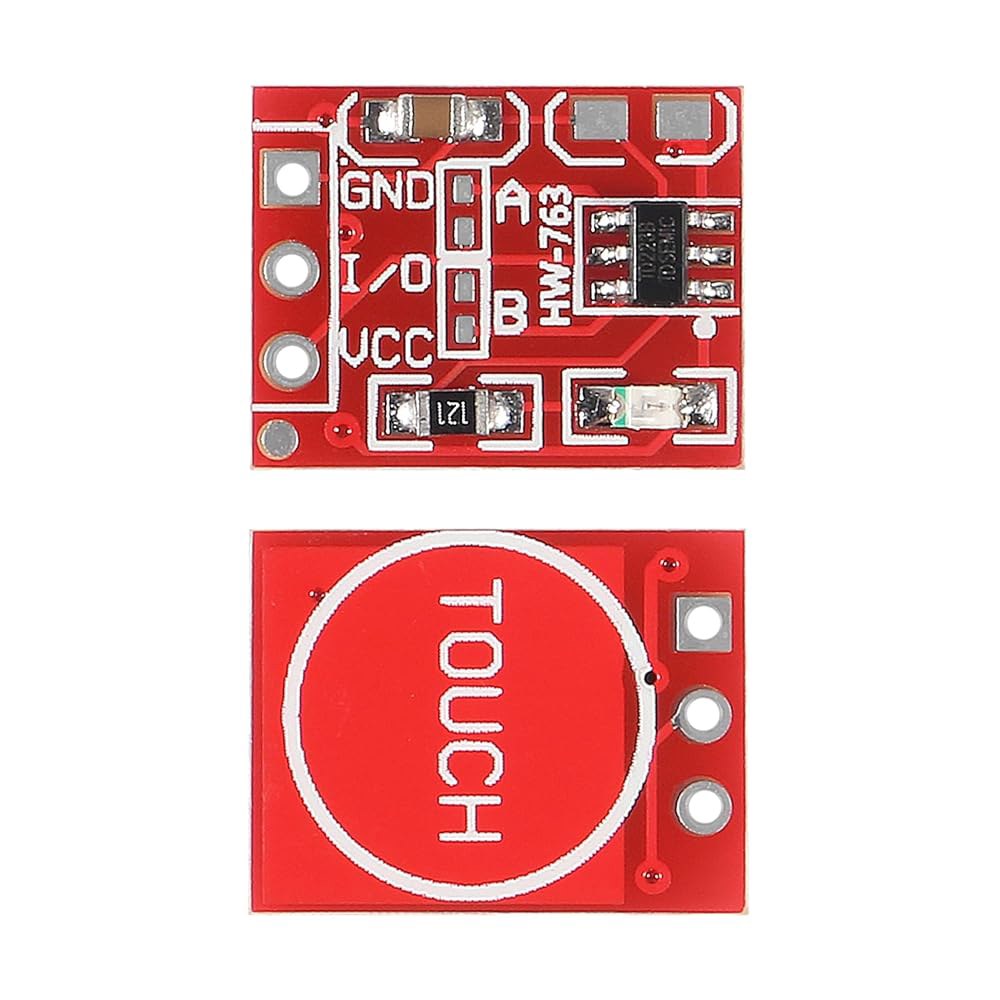D-FLIFE 100pcs TTP223 터치 스위치 모듈 정전식 센서 DIY for Arduino Raspberry Pi - 상세 이미지 2