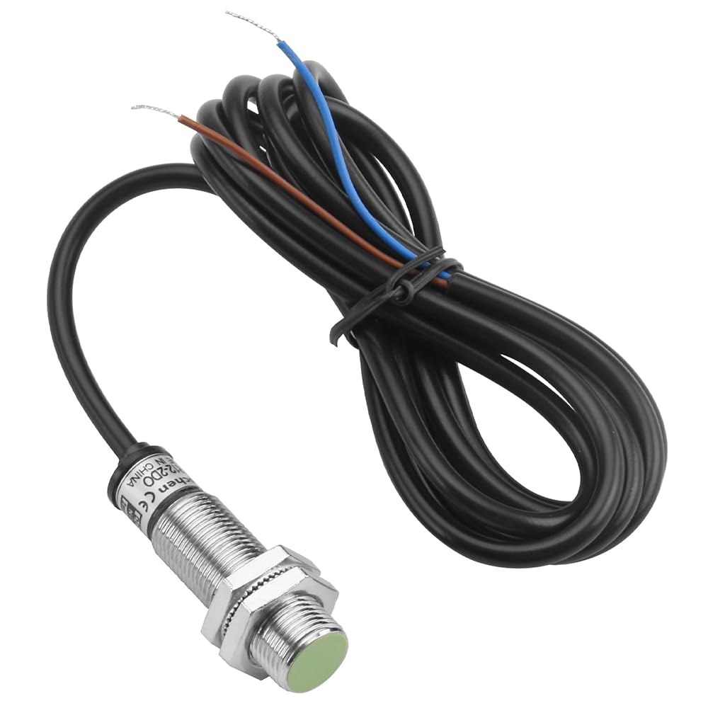헤셴 M12 유도 근접 센서 스위치, PR12-2DO, 원통형, 검출기 2mm, DC12-24V, 2-와이어 NO(정상 개방), CE - 상품 이미지