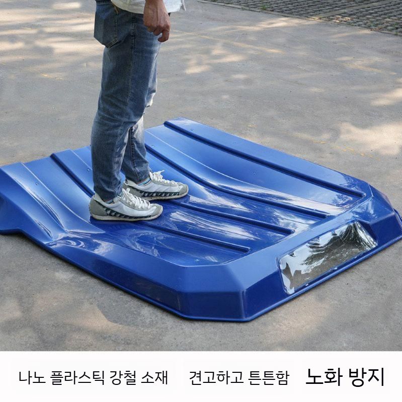 트랙터 행사용 현장용 야외 방수 접이식 캐노피텐트 캐노피천막 그늘막 대형 야외천막 주차장 1-1.5톤 오일 지게차 두께 레드 관측 - 상세 이미지 2