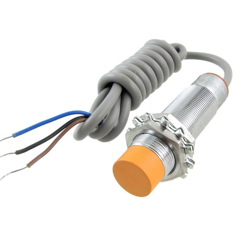 URBEST 8mm 감지 거리 접근 센서 유도 근접 스위치 NPN NO DC 6-36V 실린더 타입 - 상품 이미지