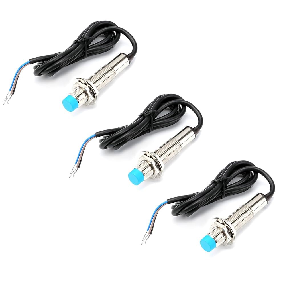 EC, 3Pcs LJ12A3-4-Z /BX 유도 근접 스위치 센서 모듈 3D 프린터 감지 NPN NO DC6-36V 4mm 정상 개방 - 상품 이미지