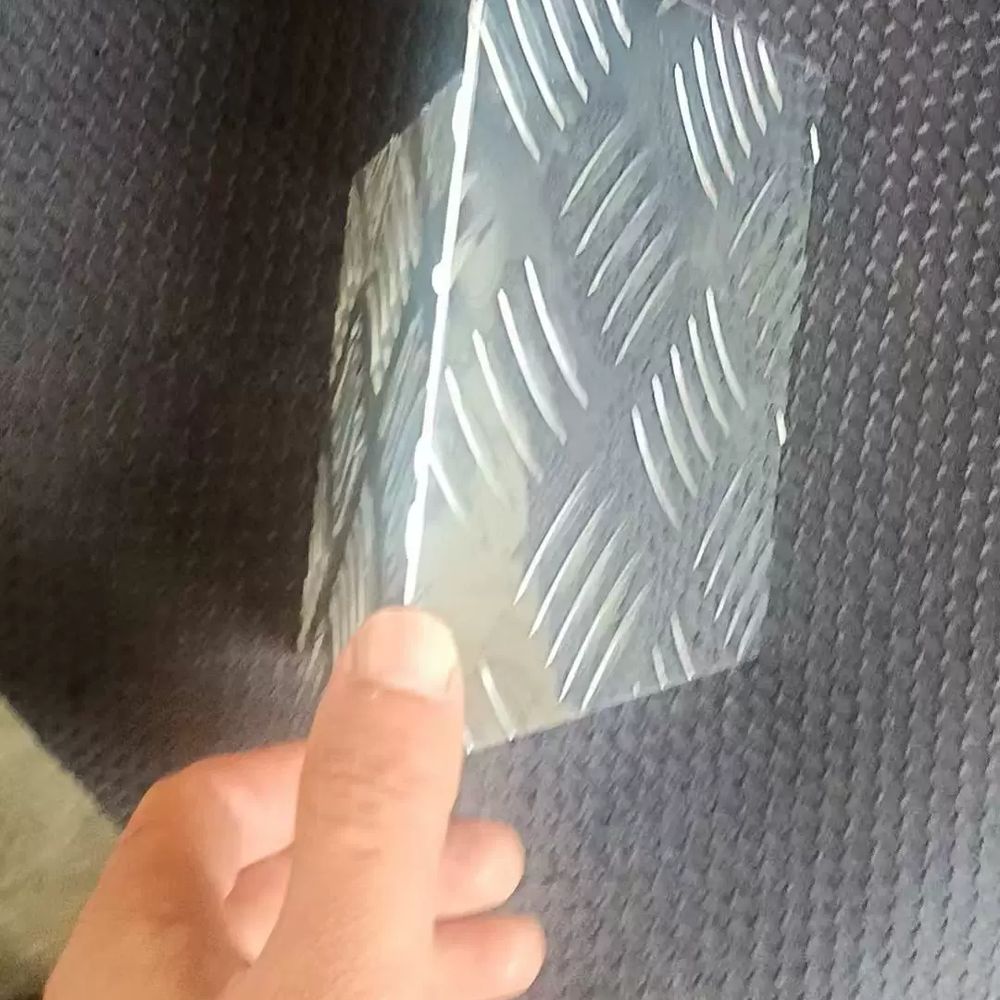 알루미늄 체크판 철판 1000mmx600mmx2mm 미끄럼방지 A. 1.0x100x100 - 상세 이미지 3