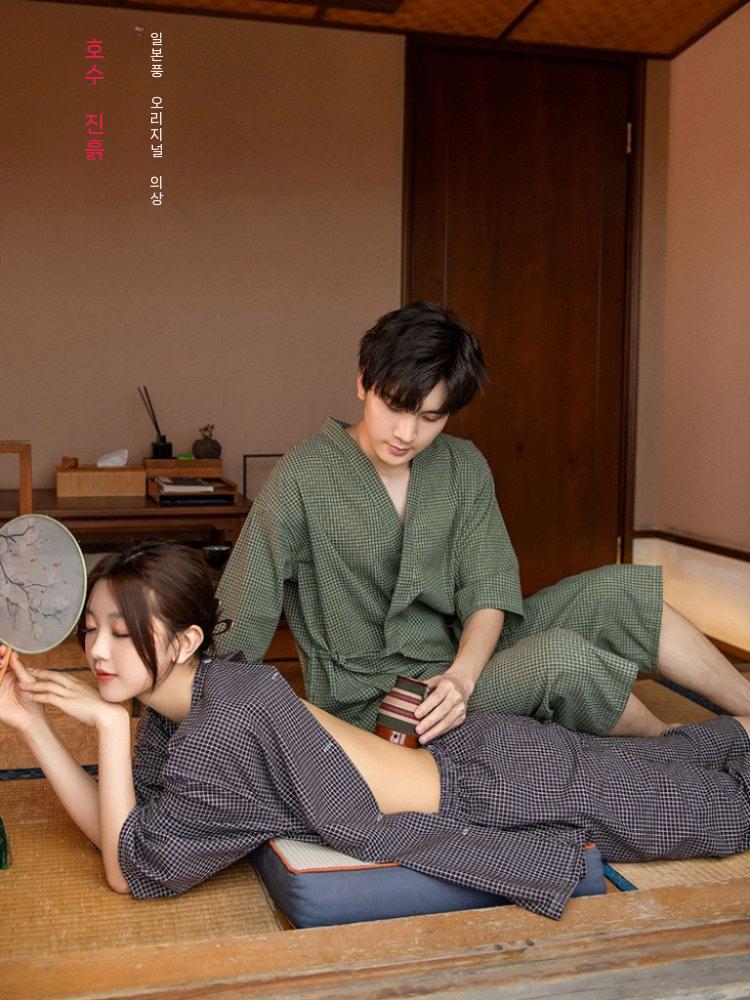 작업 근무 여성용 찜질방 잠옷 반팔 유니폼 세라복 사우나복 졸업사진 참유니폼 졸업사진컨셉 2367 헤이그 여성용 사이즈 M - 상세 이미지 5