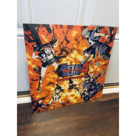 Wayo Records [해외](수입 LP) Snk Sound Team Metal Slug 4 (Original Soundtrack) [New Vinyl LP] Colored Vinyl