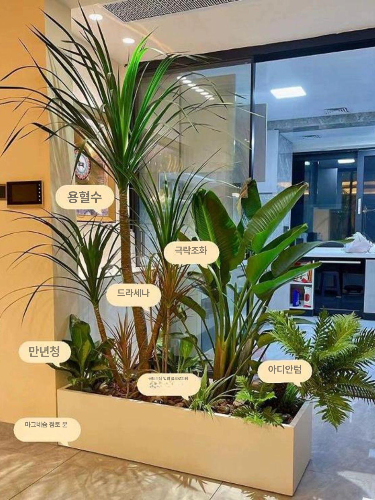 사각 화분 시멘트 플랜트박스카페 화분 테라스 그레이 - 상세 이미지 2