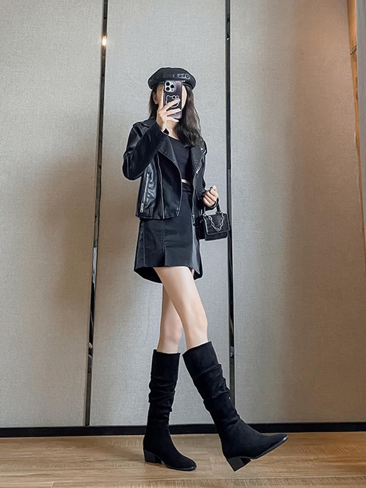 라인댄스 부츠 기능화 라틴화 라인 라틴 부츠신발 운동화 - 상세 이미지 2