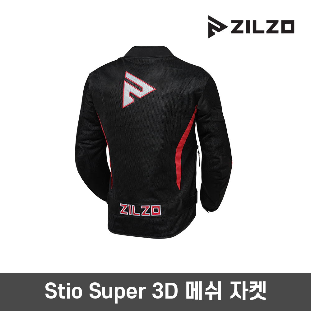 ZILZO Stio Super 3D Mesh 메쉬 자켓 오토바이 라이더 질조 - 상세 이미지 2