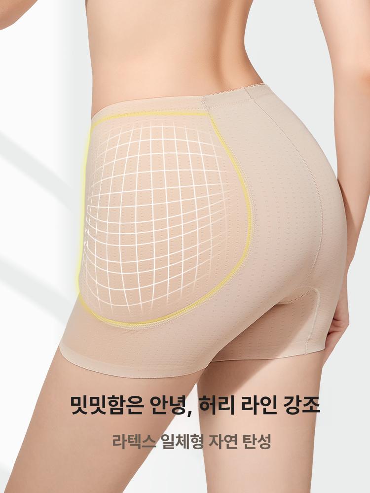 볼륨업 팬티 골반뽕 속바지 통기성 여름 무흔 자연스러운 힙업 보정속옷 여름용 - 상세 이미지 3
